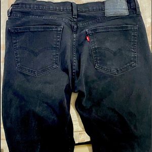 Men’s Levi 505 jeans black size 34x34